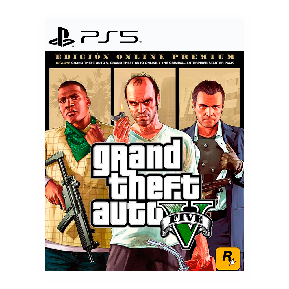 Grand Theft Auto V: Premium Online Edition - PS5 RETRO