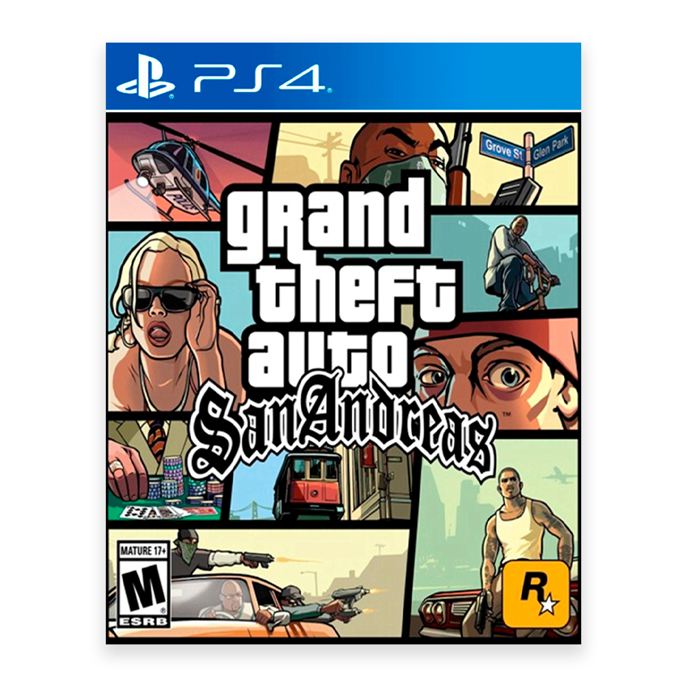 GRAND THEFT AUTO SAN ANDRES - PS4