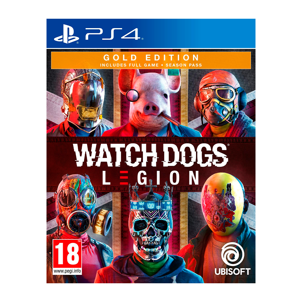 Watch Dogs: Legion - Gold Edition PS4 and PS5 - PS4