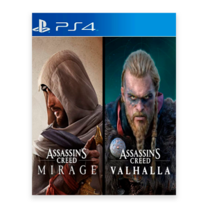 Assassins Creed Mirage and Assassins Creed Valhalla Bundle - PS4