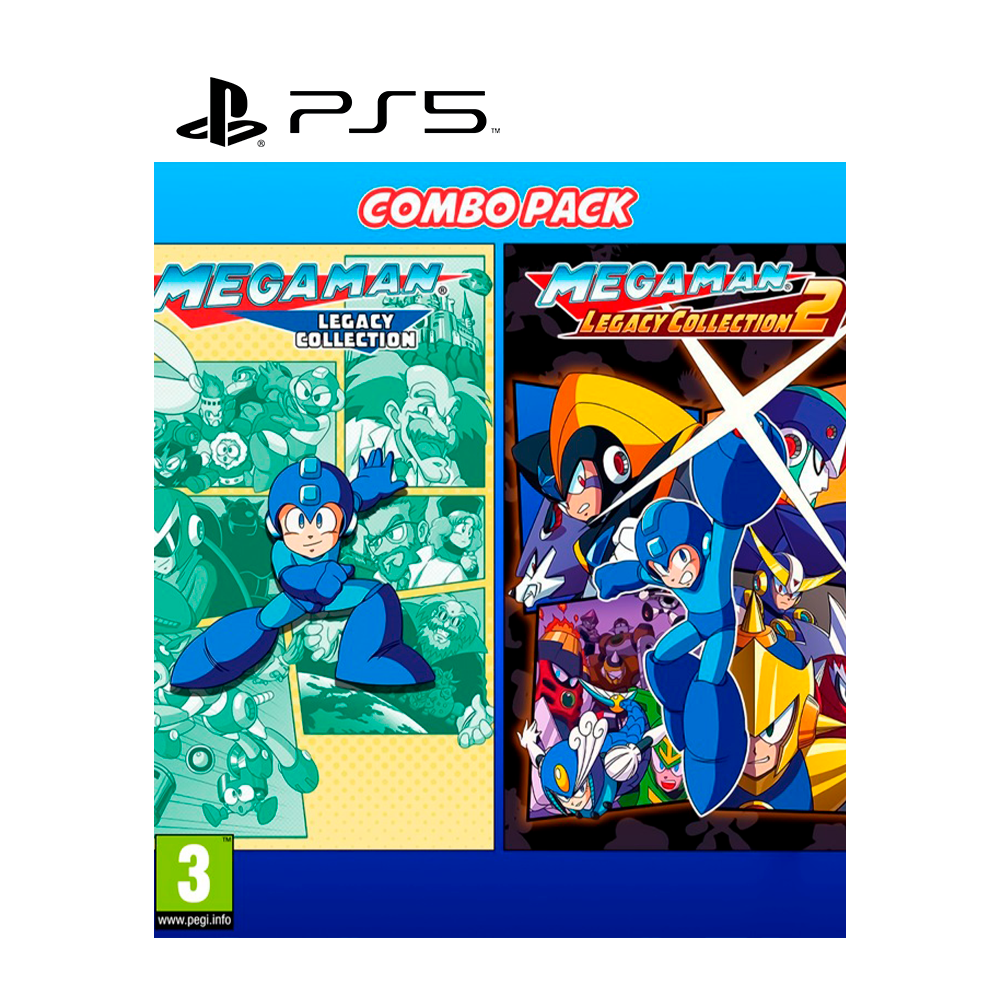 Mega Ps5 Mega Man Legacy Collection 1 and 2 Combo Pack – PS5 RETRO – Chicle Store