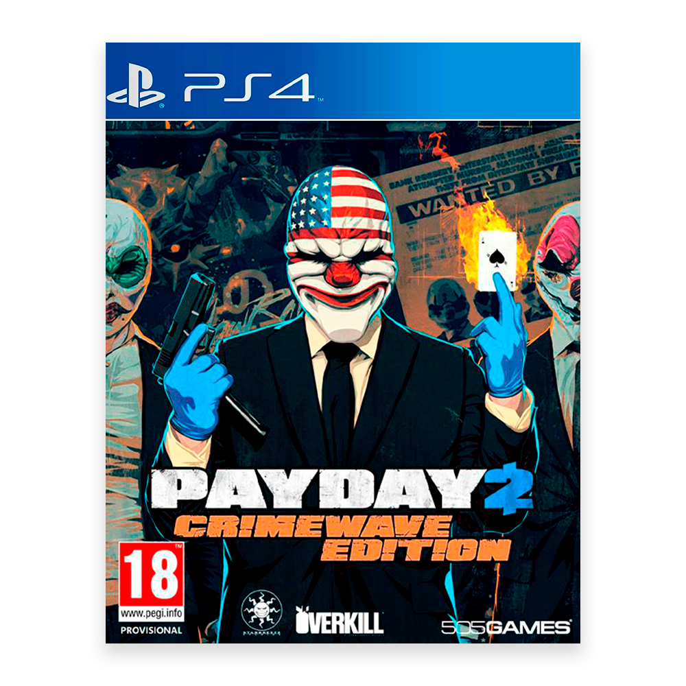 PAYDAY 2: CRIMEWAVE EDITION - PS4
