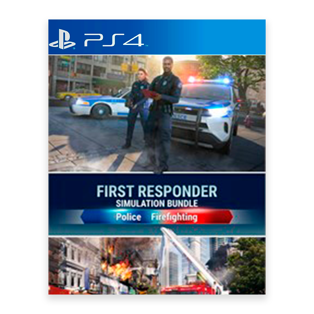 First Responder Simulator First Responder Simulation Bundle: Police Firefighting – PS4 – Chicle Store