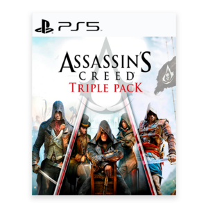 Assasins Creed Triple Pack: Black Flag, Unity, Syndicate - PS5 RETRO