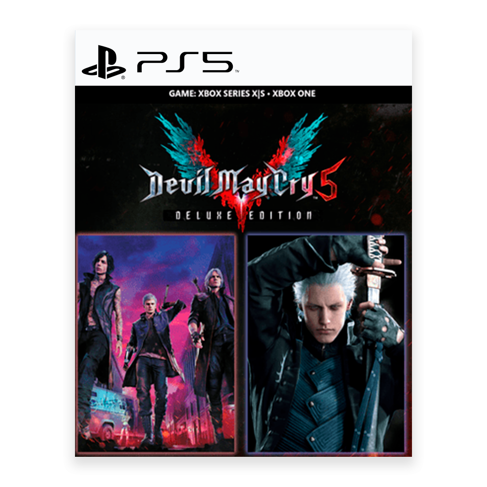 Devil May Cry 5 Deluxe + Vergil - PS5 RETRO