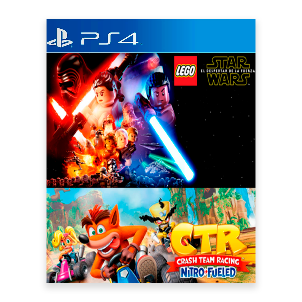 Crash™ Team Racing Nitro-Fueled + LEGO Star Wars: The Force Awakens - PS4