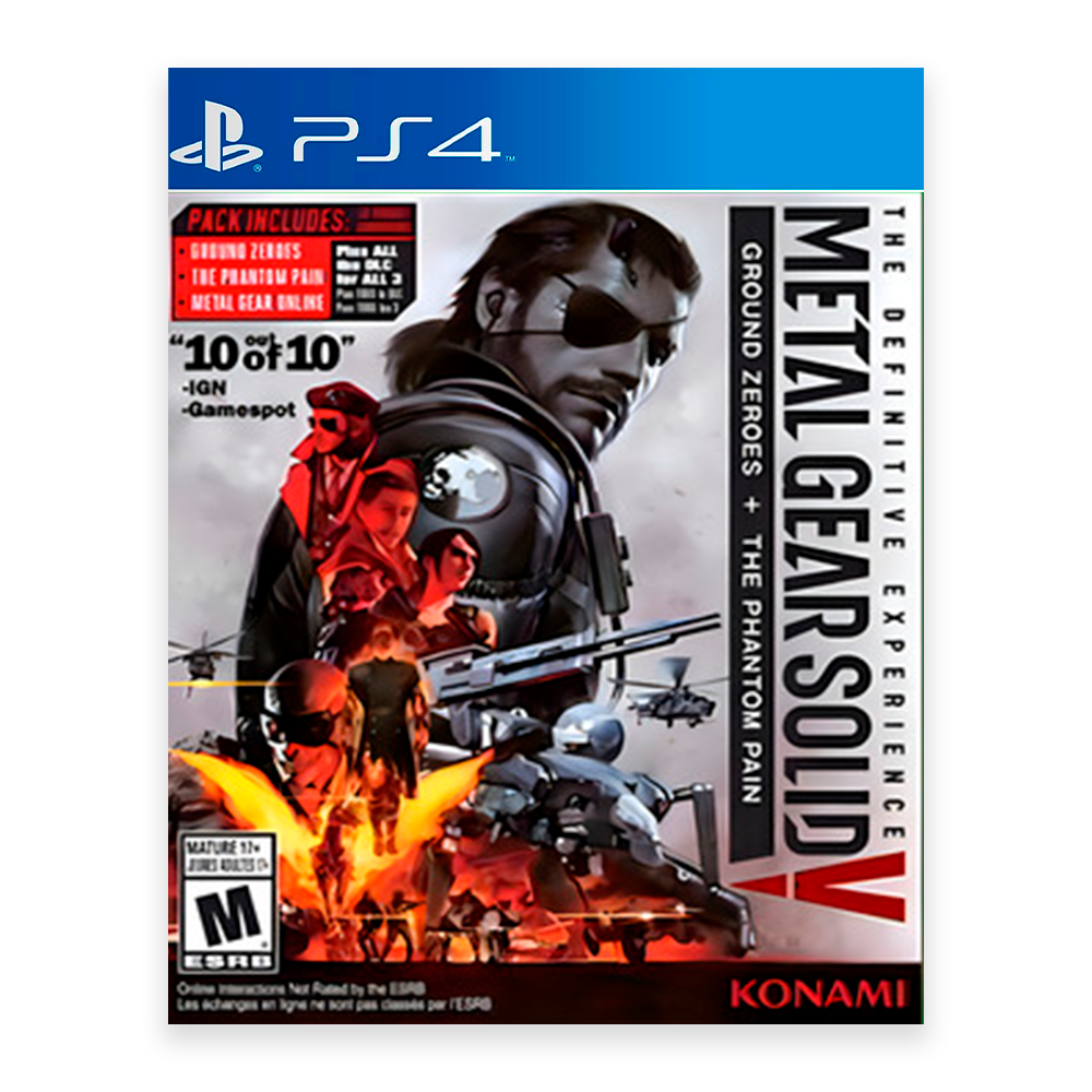 METAL GEAR SOLID V: THE DEFINITIVE EXPERIENCE - PS4