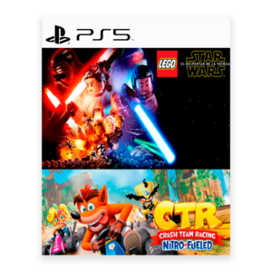Crash™ Team Racing Nitro-Fueled + LEGO Star Wars: The Force Awakens - PS5 RETRO