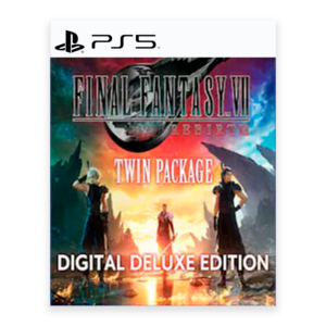 FINAL FANTASY VII REMAKE and REBIRTH Digital Deluxe Twin Pack - PS5