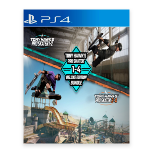 Tony Hawks Pro Skater 1 + 4 Deluxe Edition Bundle - PS4