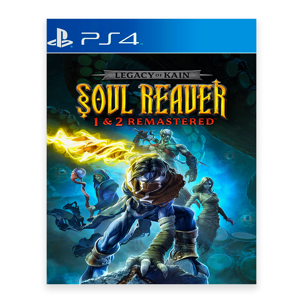 Reaver Cle Legacy of Kain Soul Reaver 1and 2 Remastered – PS4 – Chicle Store