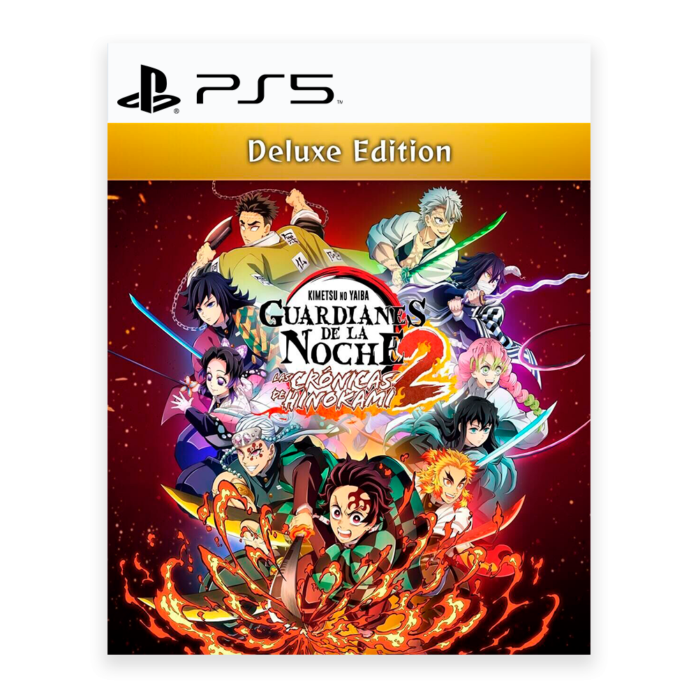 Demon Slayer Kimetsu no Yaiba The Hinokami Chronicles 2 Deluxe Edition - PS5