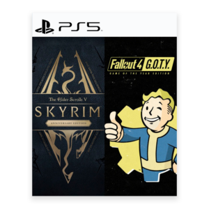 The Elder Scrolls V Skyrim Anniversary Edition + Fallout 4 Anniversary Edition Bundle - PS5