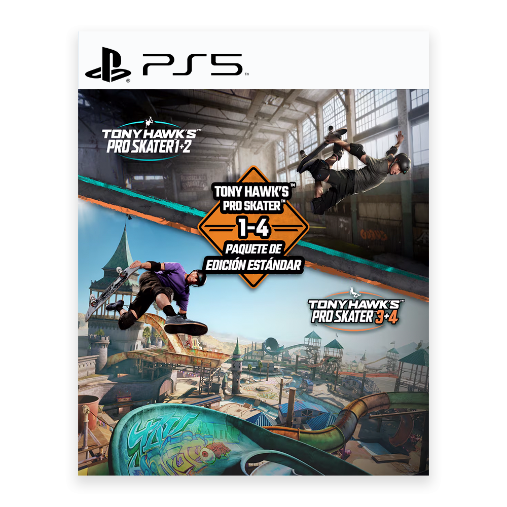 Tony Hawks Pro Skater 1 + 4 Standard Edition Bundle - PS5
